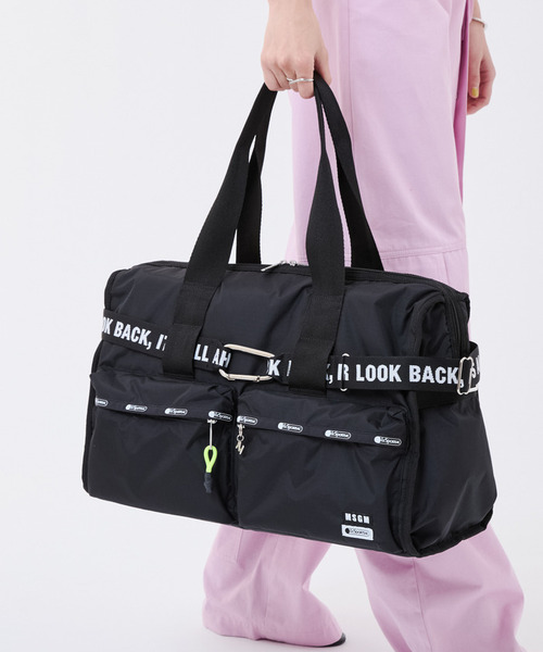LeSportsac(レスポートサック)の「MSGM CARGO DUFFEL ダッフルブラック(ボストンバッグ・レディース・ブラック・FREE)」の2枚目の写真