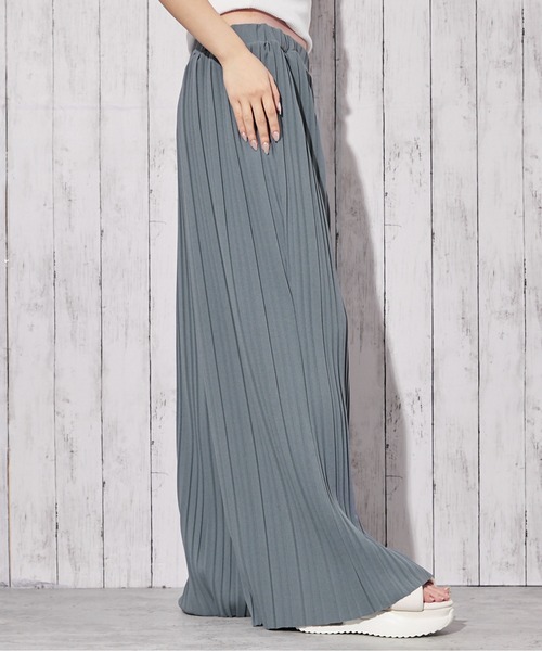 GORGE(ゴージ)の「《カットプリーツ イージー》ワイドパンツ/きれいめカジュアル/オールシーズン/全5色(その他パンツ・レディース・ブルー/アイボリー/ブラック/チャコール/モカ・F)」の15枚目の写真
