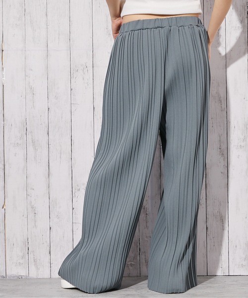 GORGE(ゴージ)の「《カットプリーツ イージー》ワイドパンツ/きれいめカジュアル/オールシーズン/全5色(その他パンツ・レディース・ブルー/アイボリー/ブラック/チャコール/モカ・F)」の16枚目の写真