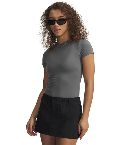 UNDER ARMOUR(アンダーアーマー)の「UAメリディアン コア ショートスリーブ Tシャツ(トレーニング/レディース)(Tシャツ/カットソー・レディース・イエロー系・L/M/S/XL)」の1枚目の写真
