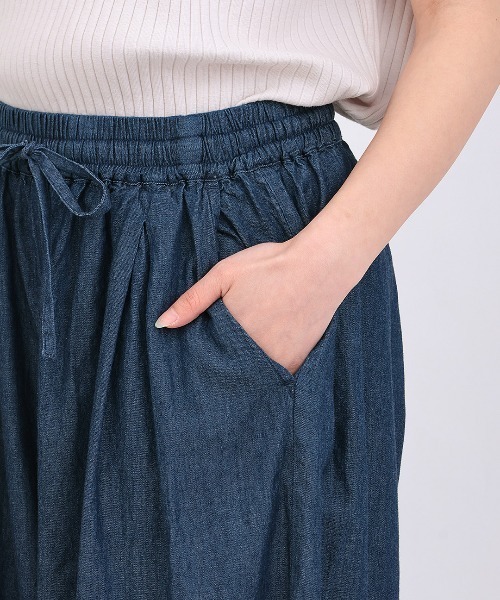 チチカカ（チチカカ）の「ネイティブシルバー刺繍パンツ（デニムパンツ・レディース・ライトブルー/ブラック/インディゴブルー・FREE）」の14枚目の写真