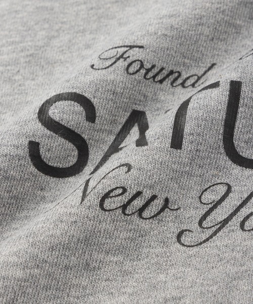 Saturdays NYC(サタデーズ ニューヨークシティ )の「Bowery Found Peace Sweatshirt(スウェット・メンズ・グリーン/ライトグレー/ブラック・L/M/S)」の9枚目の写真