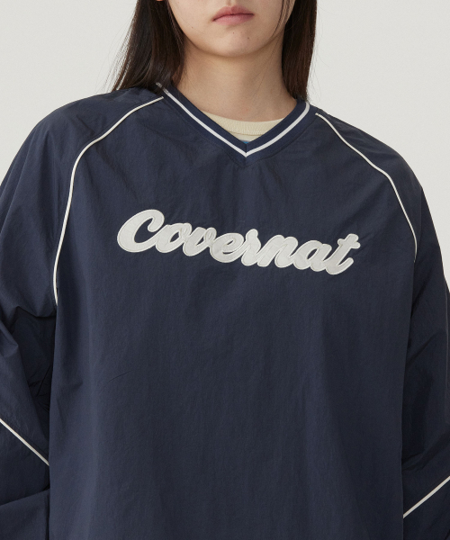 COVERNAT WOMAN(カバーナットウーマン)の「ウィメンズロゴナイロンロングスリーブネイビー(Tシャツ/カットソー・レディース・その他・WS/WM)」の6枚目の写真