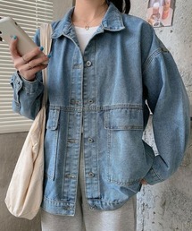 ゆったりデニムジャケット