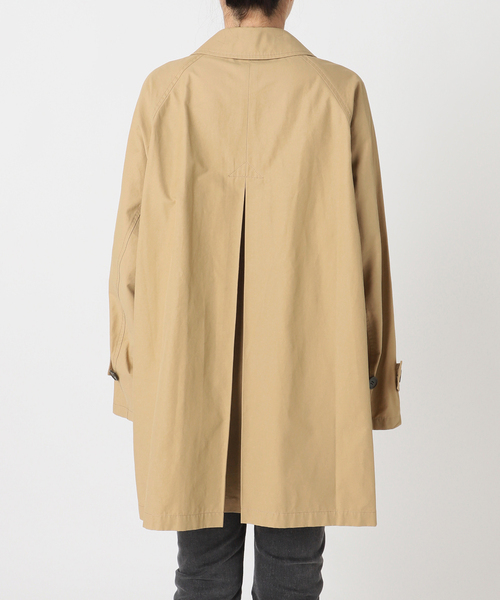 JOURNAL STANDARD relume（ジャーナルスタンダード　レリューム）の「《追加》［26SS新作］コットンナイロンAラインステンコート（ステンカラーコート・レディース・ベージュ・FREE）」の10枚目の写真