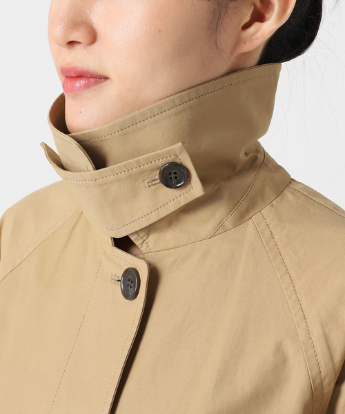 JOURNAL STANDARD relume（ジャーナルスタンダード　レリューム）の「《追加》［26SS新作］コットンナイロンAラインステンコート（ステンカラーコート・レディース・ベージュ・FREE）」の18枚目の写真