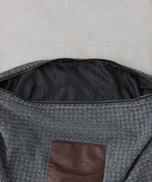 SOUNDSGOOOOD（サウンズグッド）の「【SOUNDS GOOOOD】ダメージデニムショルダーバッグ（ショルダーバッグ・レディース・グリーン/ネイビー・ONE SIZE）」の18枚目の写真