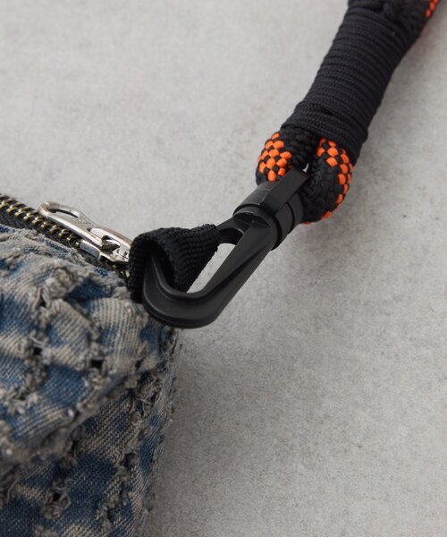 SOUNDSGOOOOD（サウンズグッド）の「【SOUNDS GOOOOD】ダメージデニムショルダーバッグ（ショルダーバッグ・レディース・グリーン/ネイビー・ONE SIZE）」の20枚目の写真