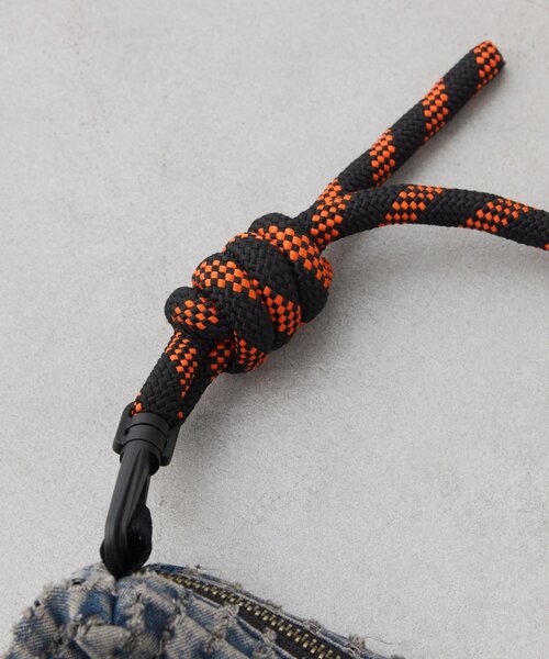 SOUNDSGOOOOD（サウンズグッド）の「【SOUNDS GOOOOD】ダメージデニムショルダーバッグ（ショルダーバッグ・レディース・グリーン/ネイビー・ONE SIZE）」の21枚目の写真