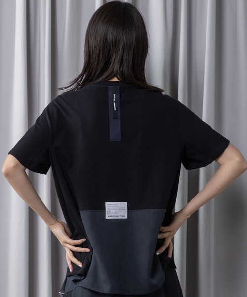 MARECHAL TERRE（マルシャルテル）の「ペプラムトップス（Tシャツ/カットソー・レディース・ホワイト/ライトベージュ/ブラック/セージグリーン・MEDIUM）」の19枚目の写真