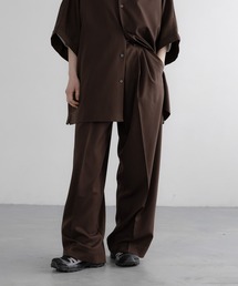 LOWRYS FARM（ローリーズファーム）の「【LFM(U)】ファンマーツイルタックワイドパンツ　 664967（スラックス）」