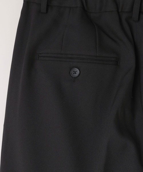 LOWRYS FARM（ローリーズファーム）の「【LFM(U)】ファンマーツイルタックワイドパンツ　 664967（スラックス・メンズ・ブラウン/ブラック/ベージュ・LARGE/MEDIUM）」の10枚目の写真