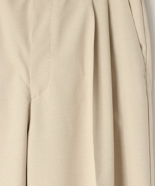 LOWRYS FARM（ローリーズファーム）の「【LFM(U)】ファンマーツイルタックワイドパンツ　 664967（スラックス・メンズ・ブラウン/ブラック/ベージュ・LARGE/MEDIUM）」の13枚目の写真