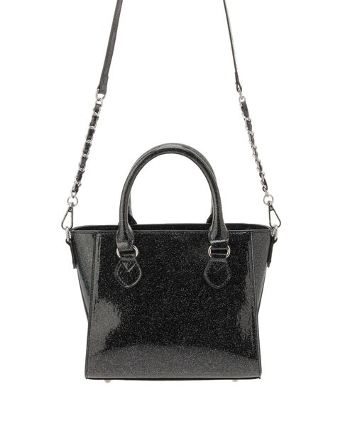 GYDA(ジェイダ)の「GGチャームGLITTER BAG(ハンドバッグ・レディース・ピンク/シルバー/ブラック・FREE)」の12枚目の写真
