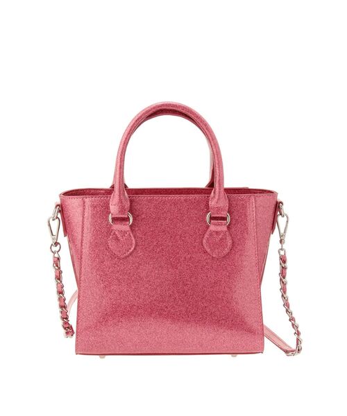 GYDA(ジェイダ)の「GGチャームGLITTER BAG(ハンドバッグ・レディース・ピンク/シルバー/ブラック・FREE)」の17枚目の写真