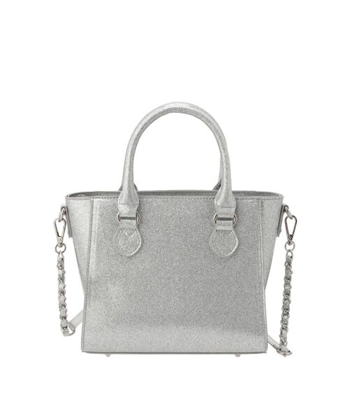 GYDA(ジェイダ)の「GGチャームGLITTER BAG(ハンドバッグ・レディース・ピンク/シルバー/ブラック・FREE)」の18枚目の写真