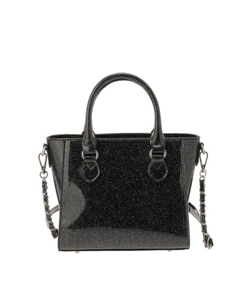 GYDA(ジェイダ)の「GGチャームGLITTER BAG(ハンドバッグ・レディース・ピンク/シルバー/ブラック・FREE)」の19枚目の写真