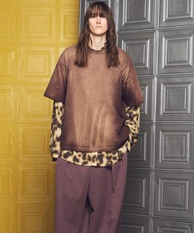 MAISON SPECIAL（メゾンスペシャル）の「《UNISEX》Sunburn Processing Prime-Over Short Sleeve T-shirt サンバーンプロセシングプライムオーバーショートスリーブTシャツ【MAISON SPECIAL メゾンスペシャル】（Tシャツ/カットソー）」