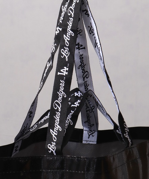 MLB(メジャーリーグベースボール)の「【MLB/エムエルビー】ロサンゼルス・ドジャース ロゴプリント ショッパー トートバッグ(トートバッグ・メンズ・ブルー/ブラック・FREE)」の18枚目の写真