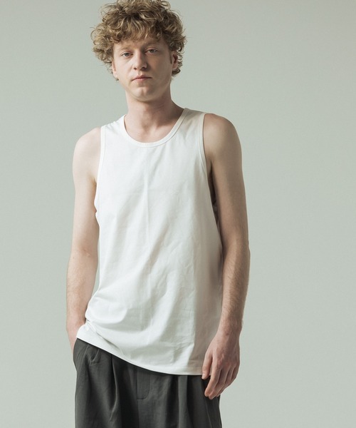 SLICK/スリック】Sorona Jersey Tank Top/ソロナ ジャージー タンク