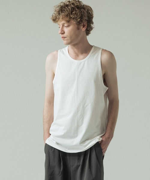 SLICK/スリック】Sorona Jersey Tank Top/ソロナ ジャージー タンク