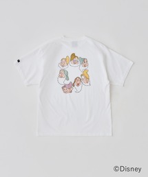 ADAM PATEK（アダムパテック）の「【ADAMPATEK/アダムパテック】Snow White and the Seven Dwarfs circleT 白雪姫プリントTEE（Tシャツ/カットソー）」