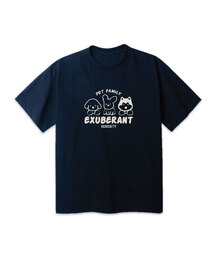 ペットファミリーオーバーサイズ半袖Tシャツ