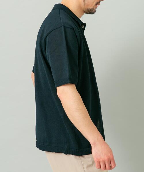 URBAN RESEARCH ROSSO MEN（アーバンリサーチロッソメン）の「『UR TECH』AIRDRY半袖ポロカーディガン（カーディガン/ボレロ・メンズ・カーキ/チャコールグレー/ライトグレー/ネイビー・MEDIUM/LARGE/X-LARGE）」の22枚目の写真
