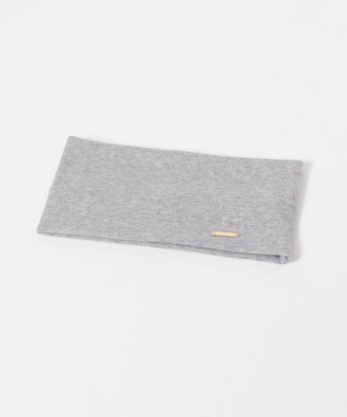 URBAN RESEARCH DOORS（アーバンリサーチドアーズ）の「プレート付きヘアバンド（ヘアバンド・レディース・チャコールグレー/グレー・ONE）」の5枚目の写真