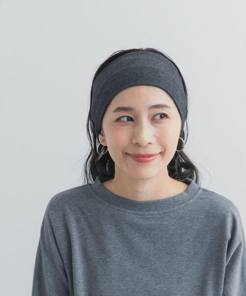 URBAN RESEARCH DOORS（アーバンリサーチドアーズ）の「プレート付きヘアバンド（ヘアバンド・レディース・チャコールグレー/グレー・ONE）」の3枚目の写真