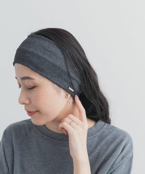 URBAN RESEARCH DOORS（アーバンリサーチドアーズ）の「プレート付きヘアバンド（ヘアバンド・レディース・チャコールグレー/グレー・ONE）」の10枚目の写真