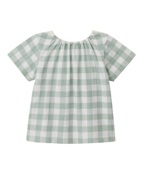 sanrio(サンリオ)の「前ヨーク風襟付きプリント半袖Tシャツ(サンリオキャラクターズ)(Tシャツ/カットソー・キッズ・ホワイト系その他5/グリーン系その他5・80/90/100/110/120)」の6枚目の写真