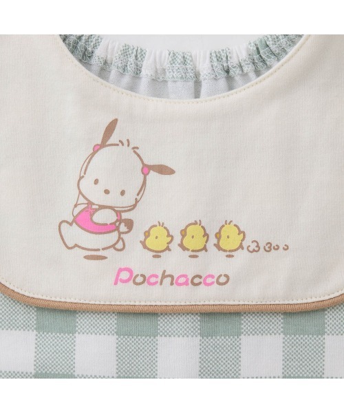 sanrio(サンリオ)の「前ヨーク風襟付きプリント半袖Tシャツ(サンリオキャラクターズ)(Tシャツ/カットソー・キッズ・ホワイト系その他5/グリーン系その他5・80/90/100/110/120)」の7枚目の写真