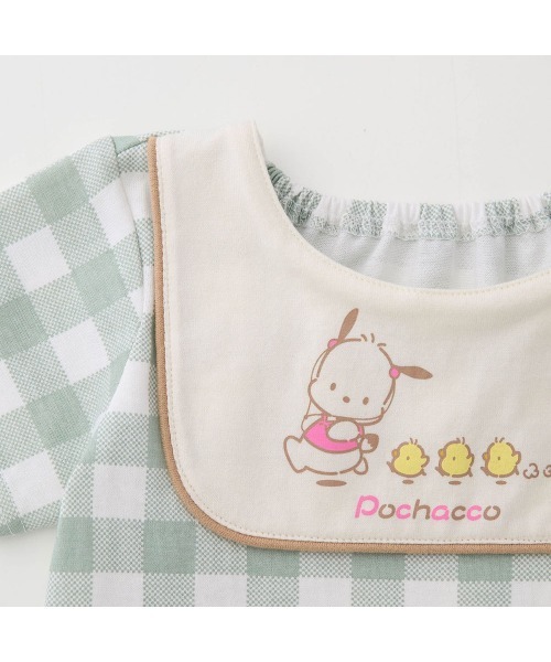 sanrio(サンリオ)の「前ヨーク風襟付きプリント半袖Tシャツ(サンリオキャラクターズ)(Tシャツ/カットソー・キッズ・ホワイト系その他5/グリーン系その他5・80/90/100/110/120)」の12枚目の写真