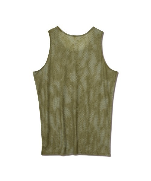 AKTR(アクター)の「AKTR MELT CAMO TANK(アクター メルト カモ タンク)(タンクトップ・メンズ・オリーブ系・MEDIUM/LARGE)」の4枚目の写真