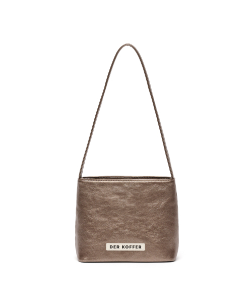 DER KOFFER（デルコッファー）の「CANDY FOIL BAG_3COLOR（ショルダーバッグ・レディース・ラベンダー/ゴールド/ブラウン・FREE）」の4枚目の写真