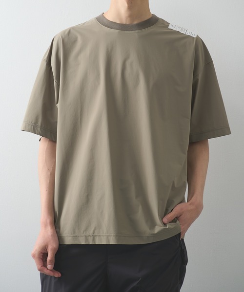 N.HOOLYWOOD(N.ハリウッド)の「別注 SUMMER S/S Tee(Tシャツ/カットソー・メンズ・カーキ/グレー・38/36/40cm)」の2枚目の写真