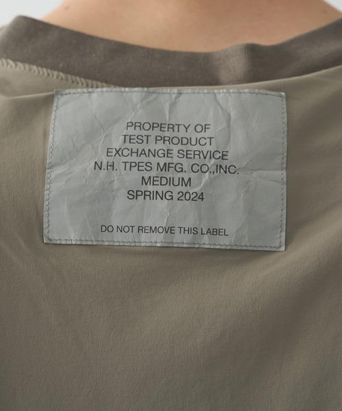 N.HOOLYWOOD(N.ハリウッド)の「別注 SUMMER S/S Tee(Tシャツ/カットソー・メンズ・カーキ/グレー・38/36/40cm)」の7枚目の写真