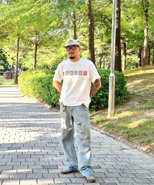TENER(テネル)の「パステルTNR半袖Tシャツホワイト(Tシャツ/カットソー・メンズ・その他・FREE)」の8枚目の写真