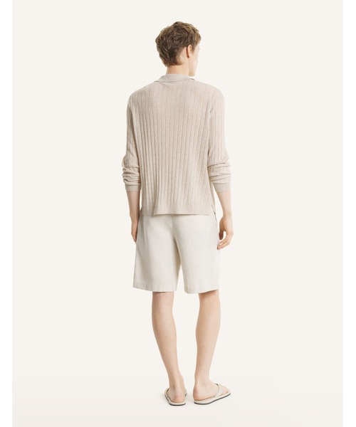 Maison Kitsune(メゾンキツネ)の「LINEN COTTON LONG SLEEVE SHIRT(シャツ/ブラウス・メンズ・ベージュ・L/M/S/XL)」の3枚目の写真