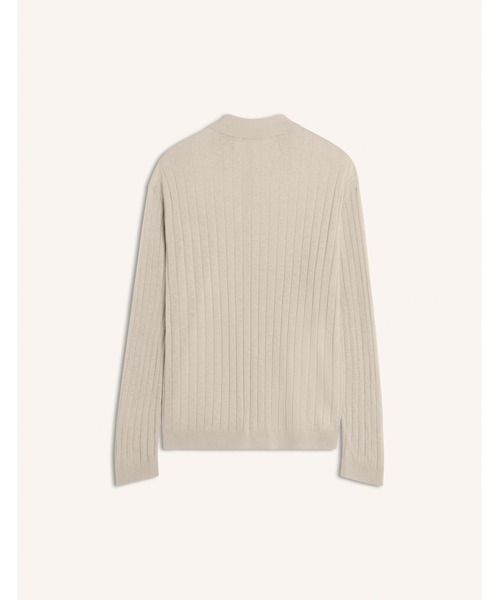 Maison Kitsune(メゾンキツネ)の「LINEN COTTON LONG SLEEVE SHIRT(シャツ/ブラウス・メンズ・ベージュ・L/M/S/XL)」の6枚目の写真