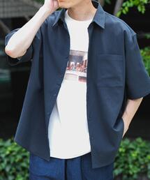 ITEMS URBANRESEARCH | ヨウリュウ レギュラーカラー 半袖シャツ(シャツ/ブラウス)