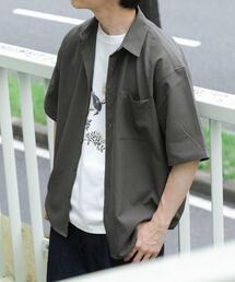 ITEMS URBANRESEARCH | ヨウリュウ レギュラーカラー 半袖シャツ(シャツ/ブラウス)