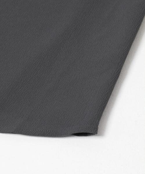 ITEMS URBANRESEARCH(アイテムズ アーバンリサーチ)の「ヨウリュウ レギュラーカラー 半袖シャツ(シャツ/ブラウス・メンズ・ブラック/ダークグレー/ネイビー/オリーブ・LARGE/MEDIUM)」の15枚目の写真