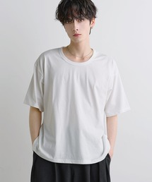 ASTRONOMY | 【吸汗速乾/UVカット】シルキータッチUネックボックスTシャツ(Tシャツ/カットソー)