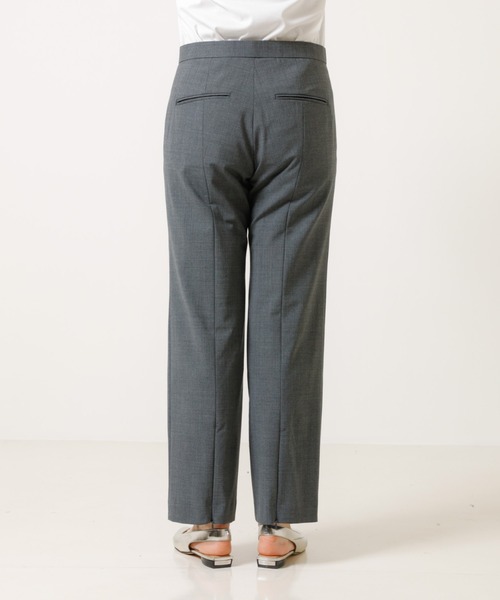 DESIGNWORKS(デザインワークス)の「ベーシックパンツ(その他パンツ・レディース・グレー/ブラック・38)」の6枚目の写真