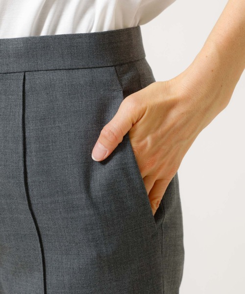 DESIGNWORKS(デザインワークス)の「ベーシックパンツ(その他パンツ・レディース・グレー/ブラック・38)」の15枚目の写真