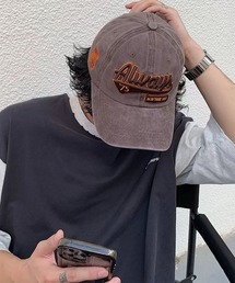 WESTBOY（ウエストボーイ）の「ユニセックス ヴィンテージウォッシュ ワッペン ロゴキャップ WO26S12AC11（キャップ）」