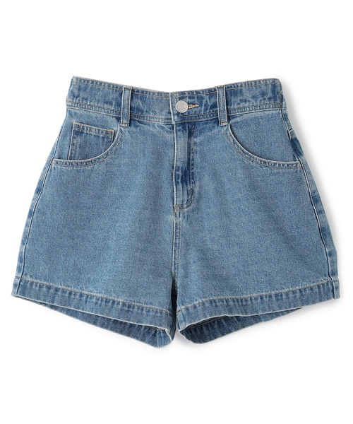 LOVETOXIC(ラブトキシック)の「エンボスロゴデニムショートパンツ(その他パンツ・キッズ・ライトブルー/ブルー/グレー・L:160cm/130cm/S:140cm/M:150cm)」の9枚目の写真