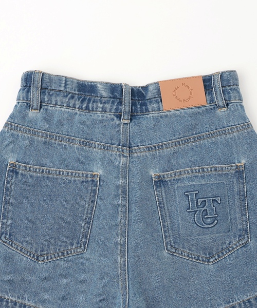 LOVETOXIC(ラブトキシック)の「エンボスロゴデニムショートパンツ(その他パンツ・キッズ・ライトブルー/ブルー/グレー・L:160cm/130cm/S:140cm/M:150cm)」の14枚目の写真